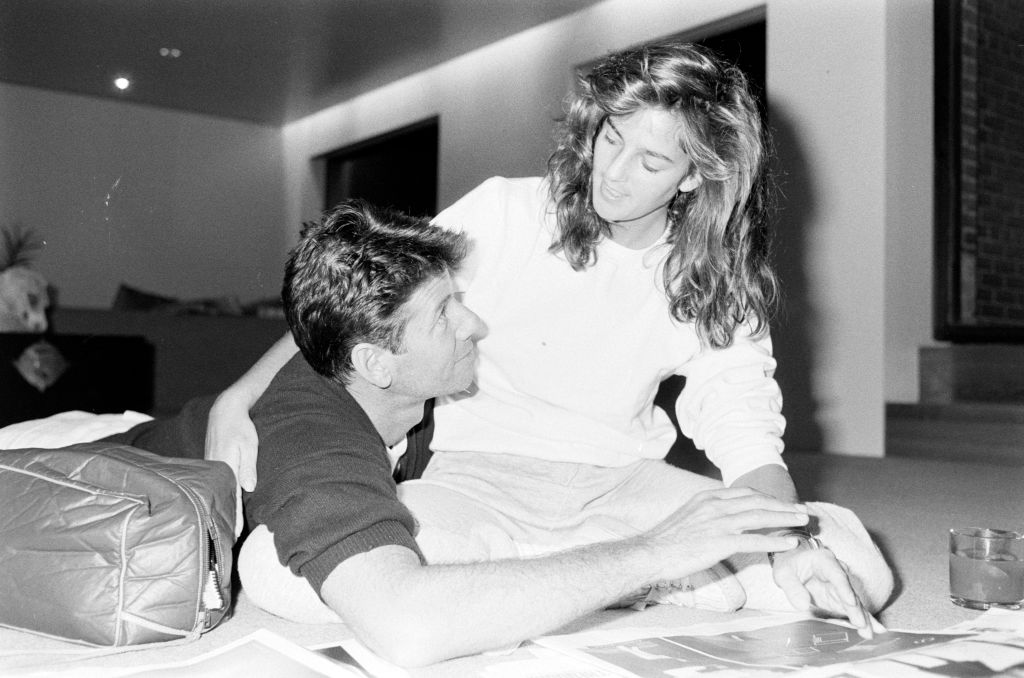 Designer calvin klein prepares for a trip to tokyo