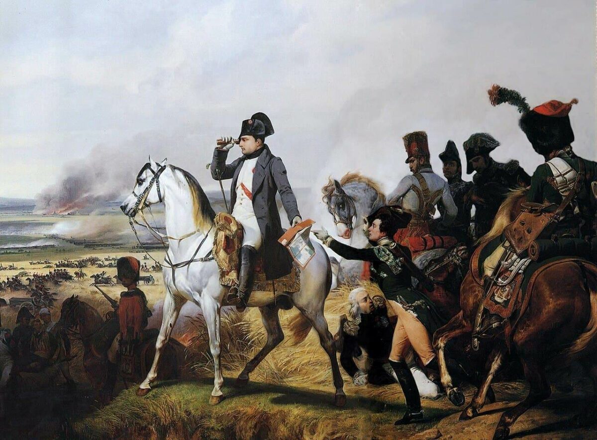 Наполеон в битве при Ваграме, Орас Верне, 1836 год