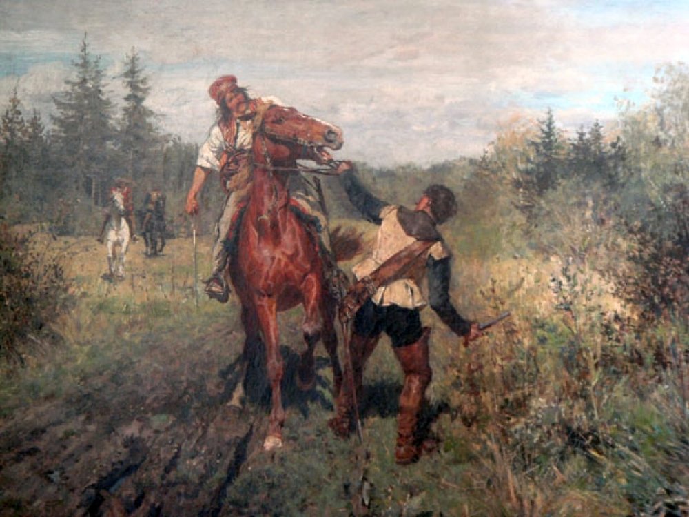 Картина Разбойники (1881), Вильгельм Вельтен