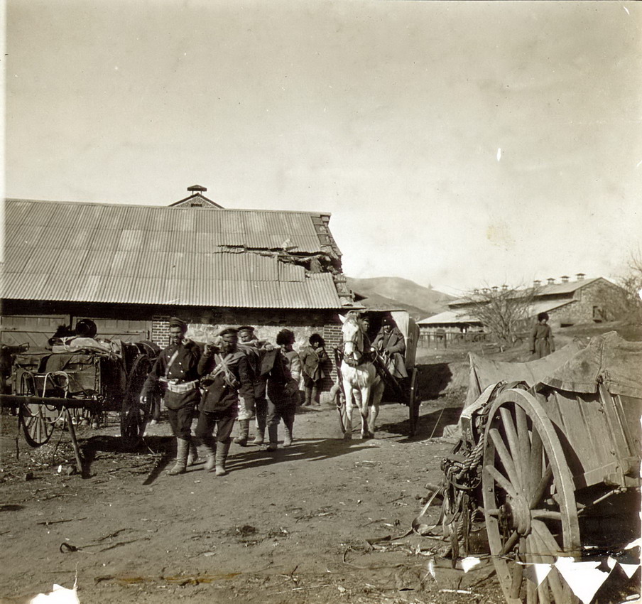Русско-японская война 1904-1905, солдаты в походе
