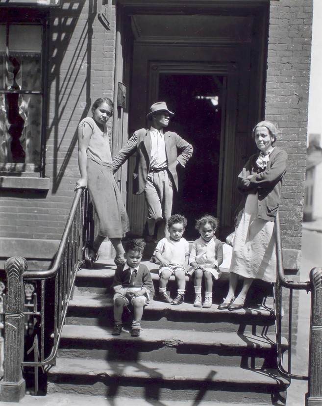 Жители Бруклина, Джей-стрит 115, фотография Беренис Эббот, 1933 год