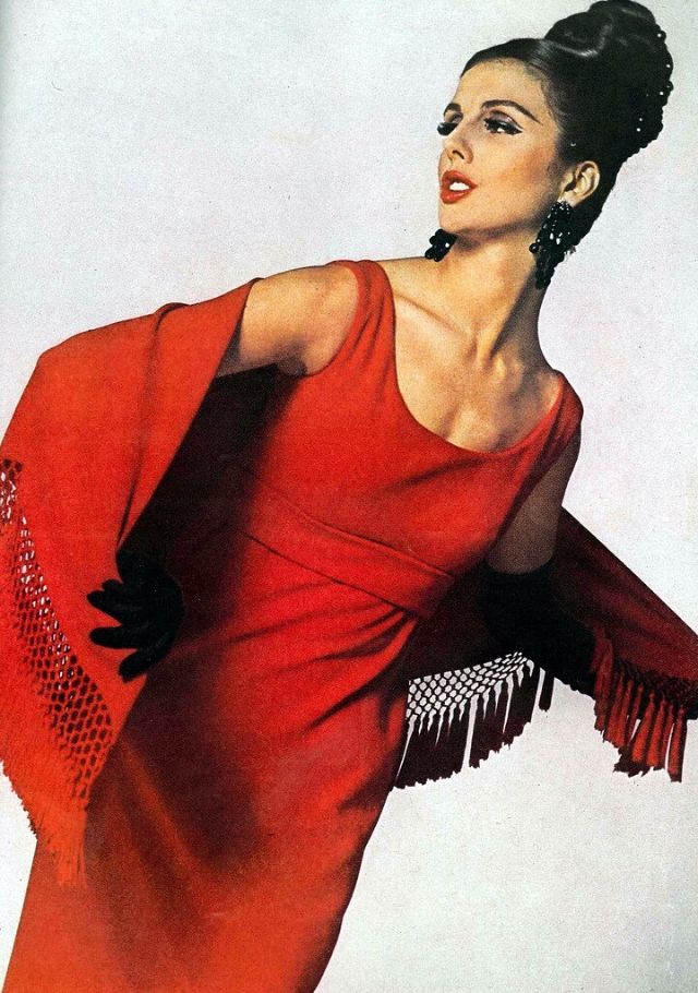 Тилли Тиццани, фото Берта Штерна, Vogue, октябрь 1962