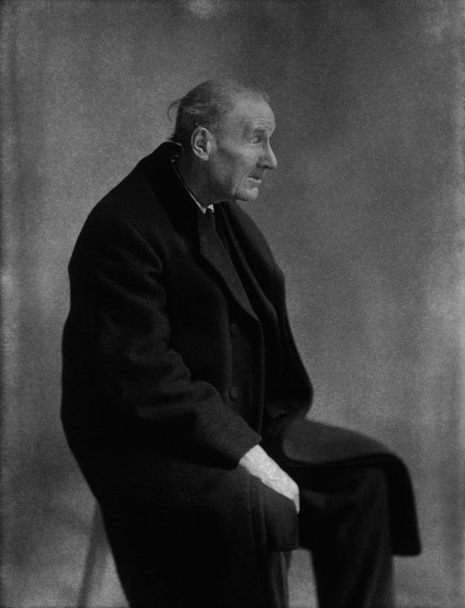 Художник и фотограф Эжен Атже, портрет работы Беренис Эббот, 1927 год