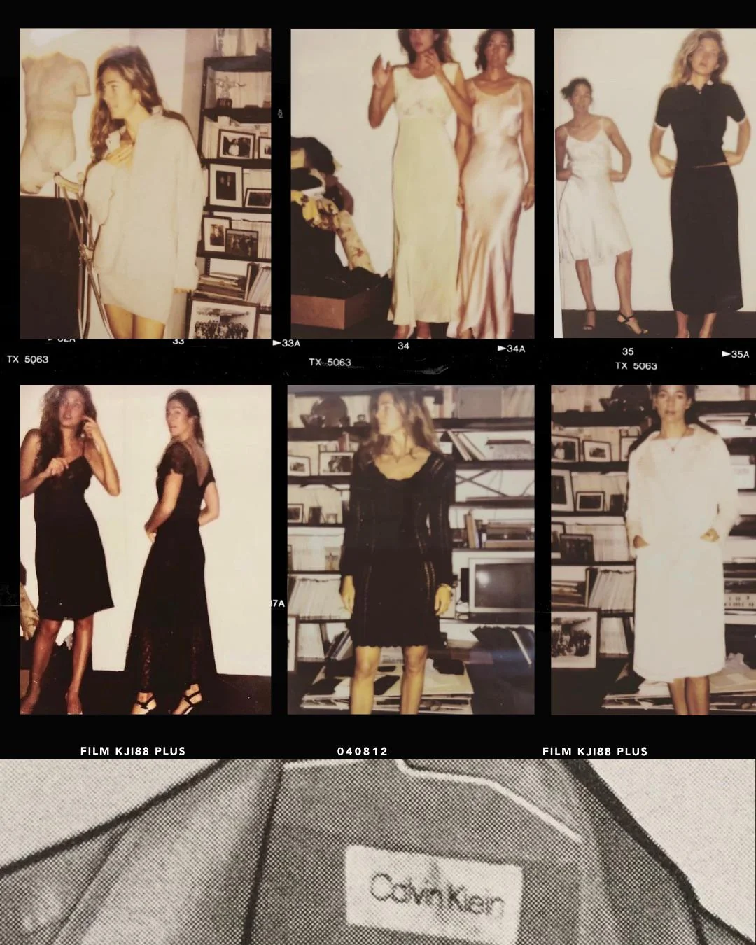 Kelly klein and carolyn bessette 90s calvin klein days at v0 j01s68mlz4pg1