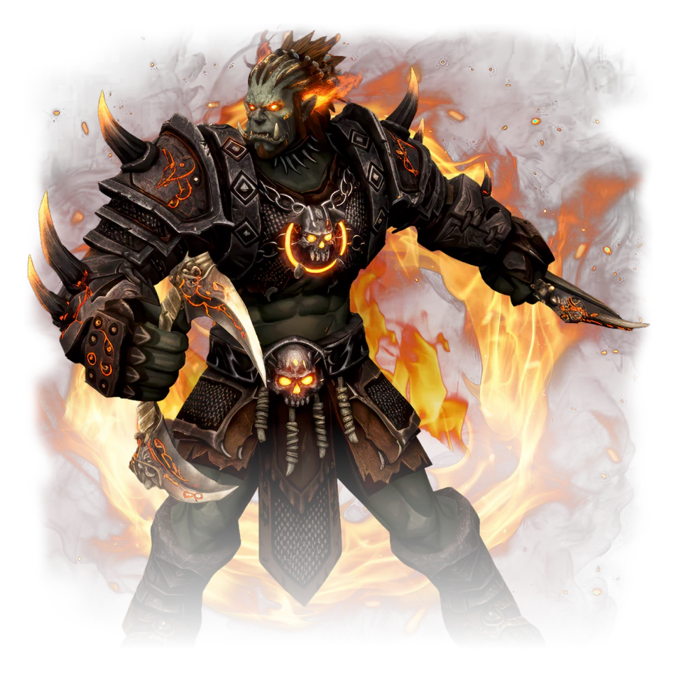 Skills warriors character