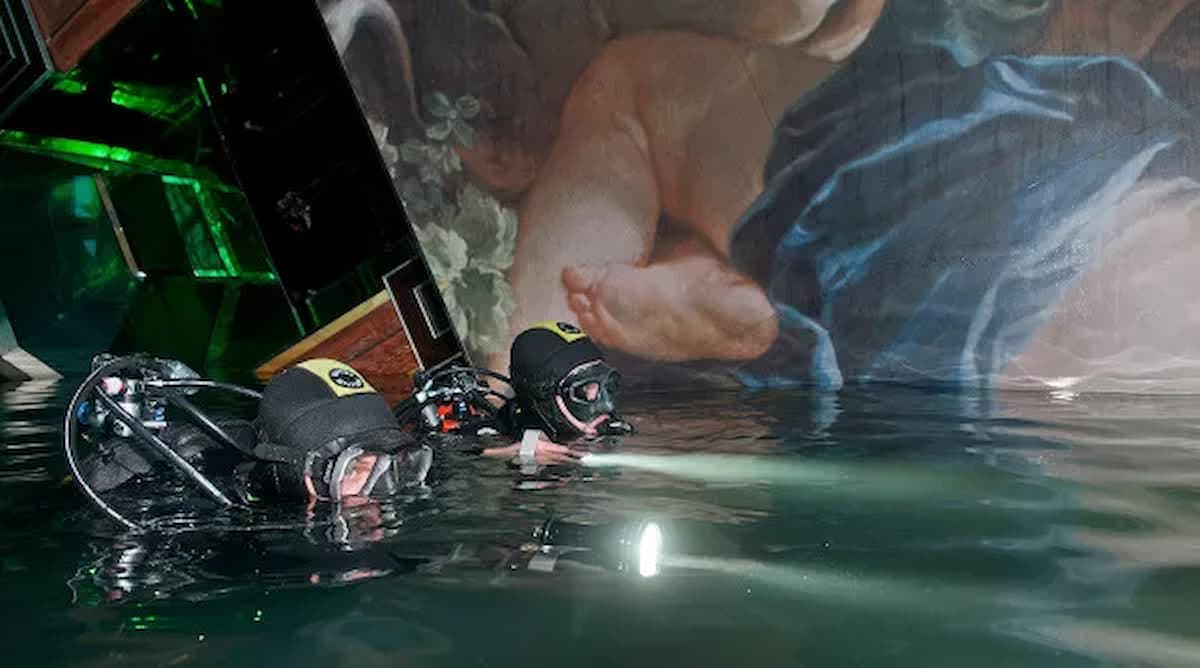 15 January 2012: A South Korean man is rescued from the Costa Concordia