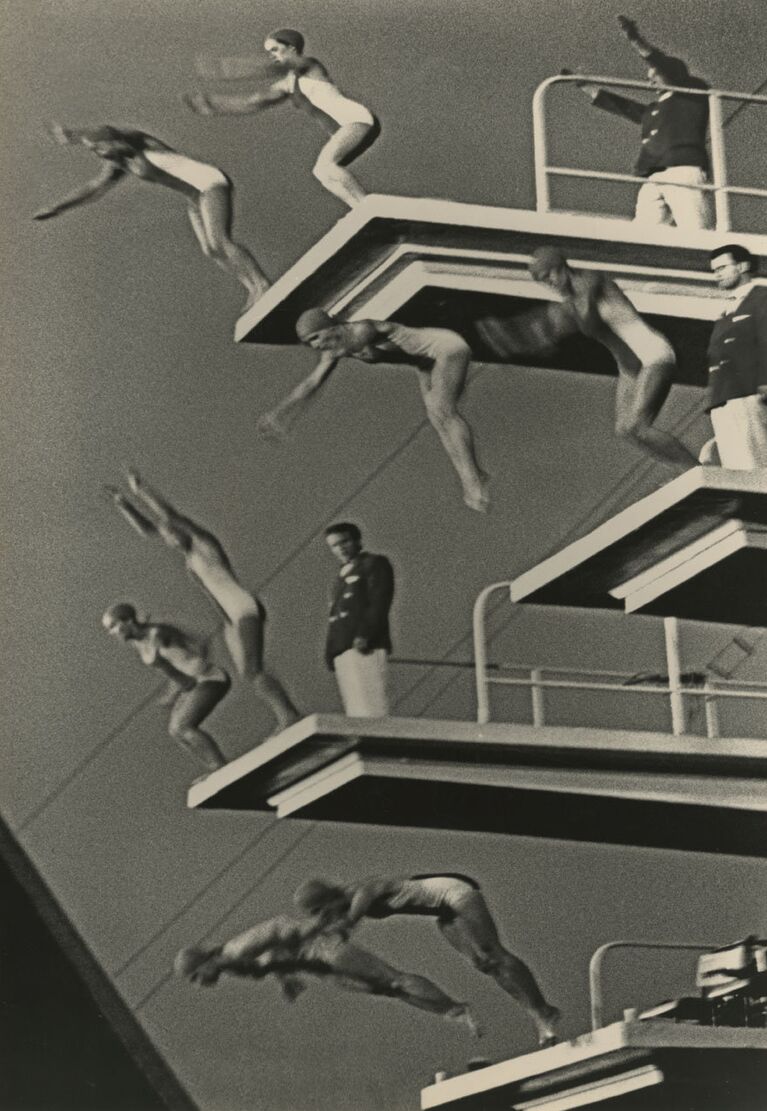 Водный праздник. Снимок Бородулина, 1959 год