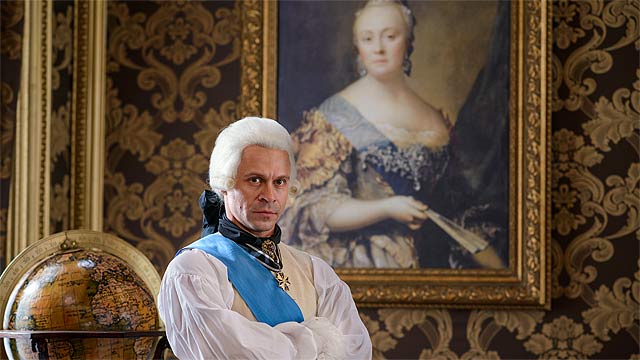 Кадр из сериала &laquo;Великая&raquo;, 2015 год &mdash; Пётр III