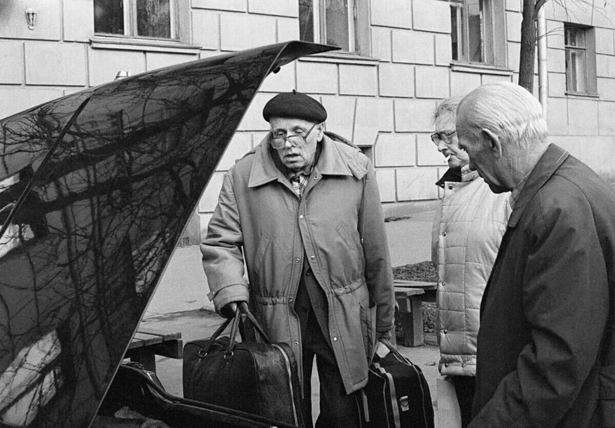 Отъезд академика Андрея Сахарова в ссылку в Горький, январь 1980 года