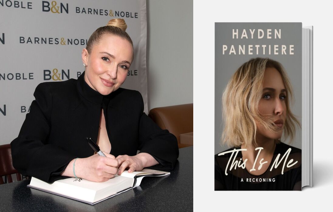 Хейден Панеттьери с книгой мемуаров &laquo;This Is Me: A Reckoning&raquo;, 2026 год