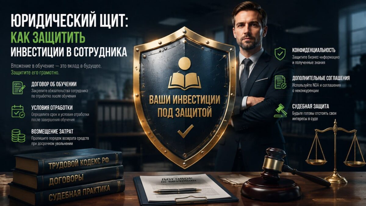 Юридический щит: как защитить инвестиции в сотрудника