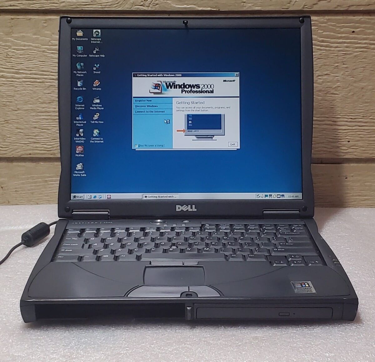 Ноутбук Dell Inspiron конца 1990-х &mdash; начала 2000-х годов