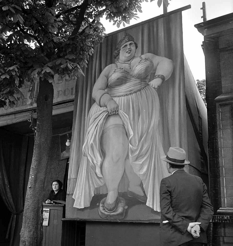 Самая крупная дама общества, ярмарка, 1935