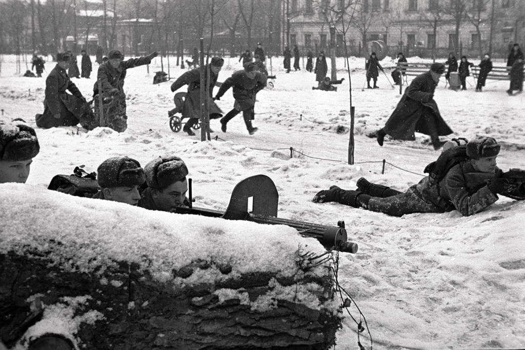 Bigpicture ru советские солдаты в зимних окопах под москвой, декабрь 1941 г