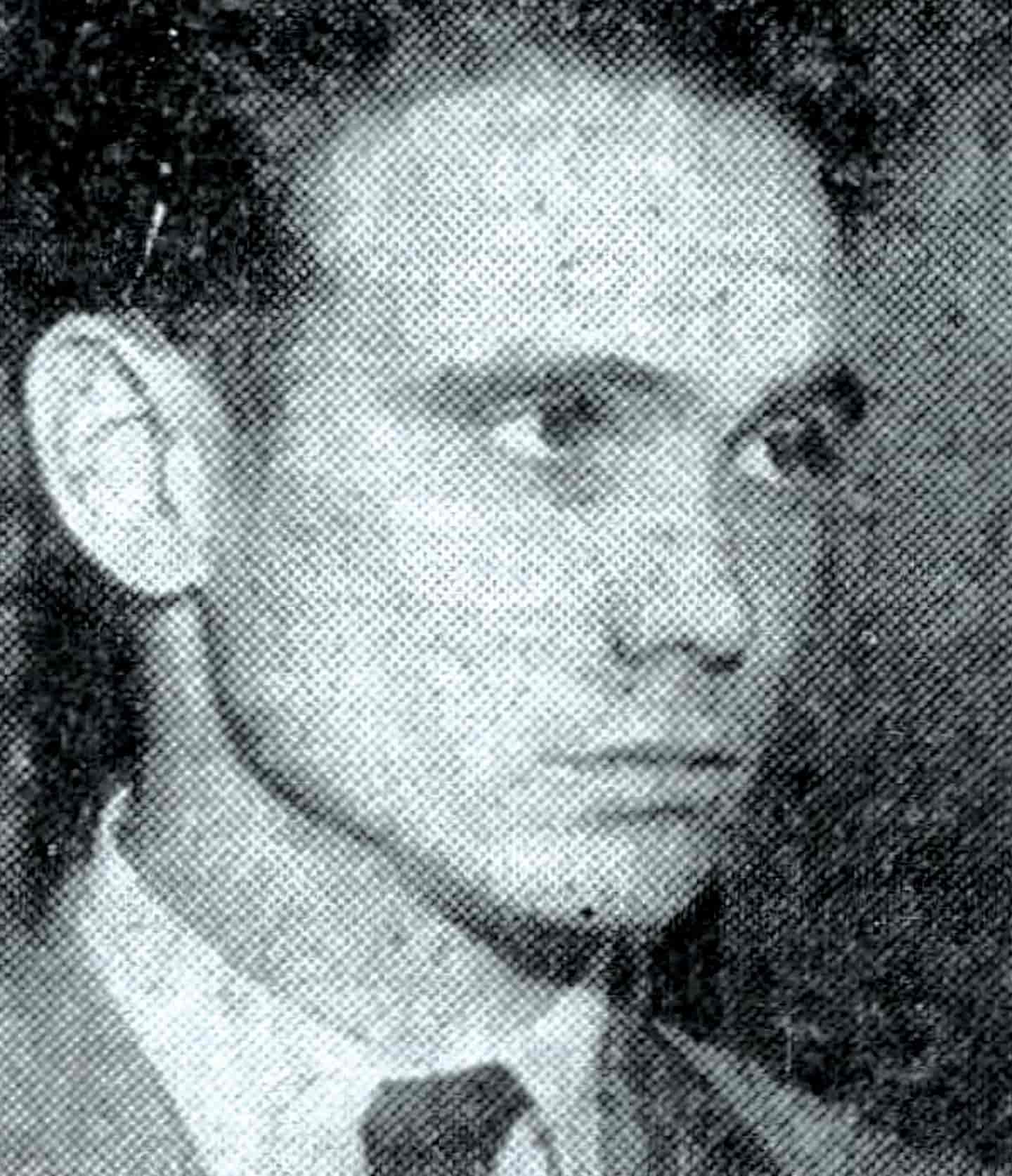 Frank Smith shown on the front page of The Hartford Courant in June 1950