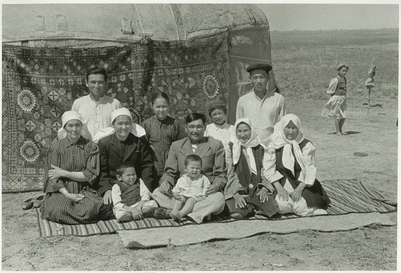 Жители сёл у Семипалатинского полигона, 1950-е годы