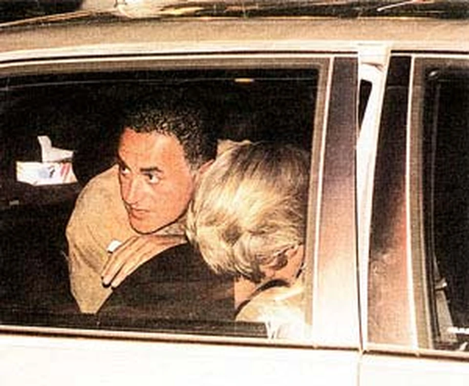 Диана Доди папарацци август 1997