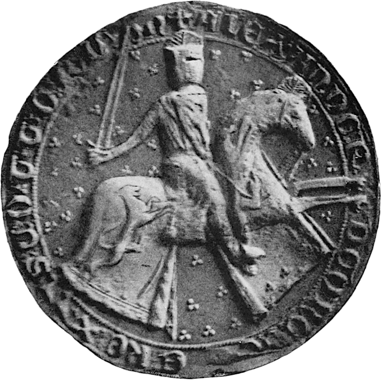 Печать Александра III, короля Шотландии в 1249&ndash;1286 годах