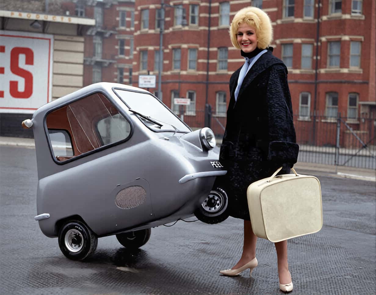 Peel P50 &mdash; самый маленький в мире серийный автомобиль, созданный на острове Мэн в 1962&ndash;1965 годах