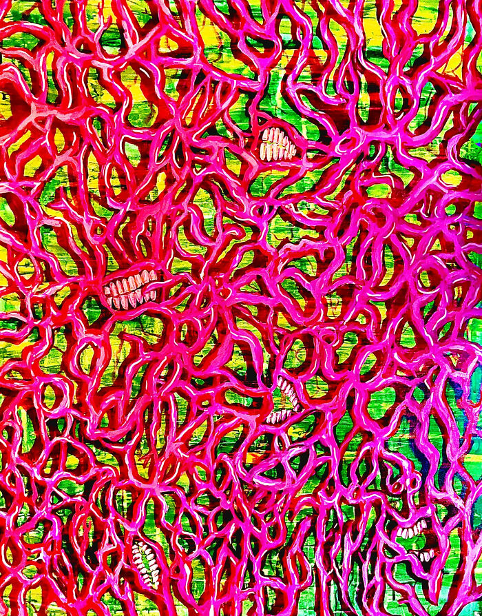Картина Калеба Корбина Goo &mdash; слизь