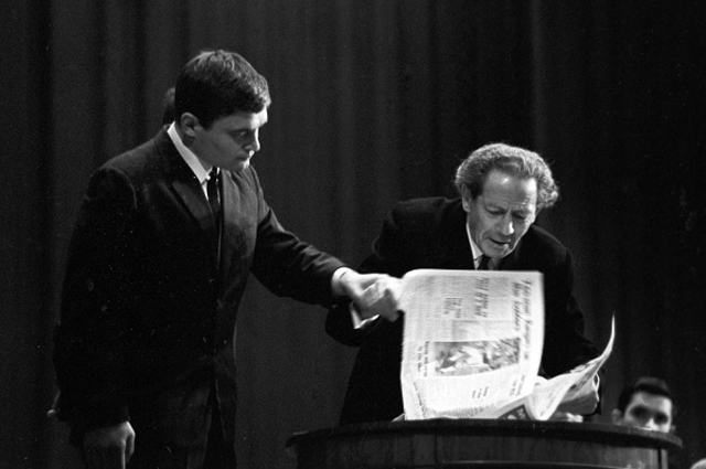 Вольф Мессинг участвует в психологическом опыте. 1968 год