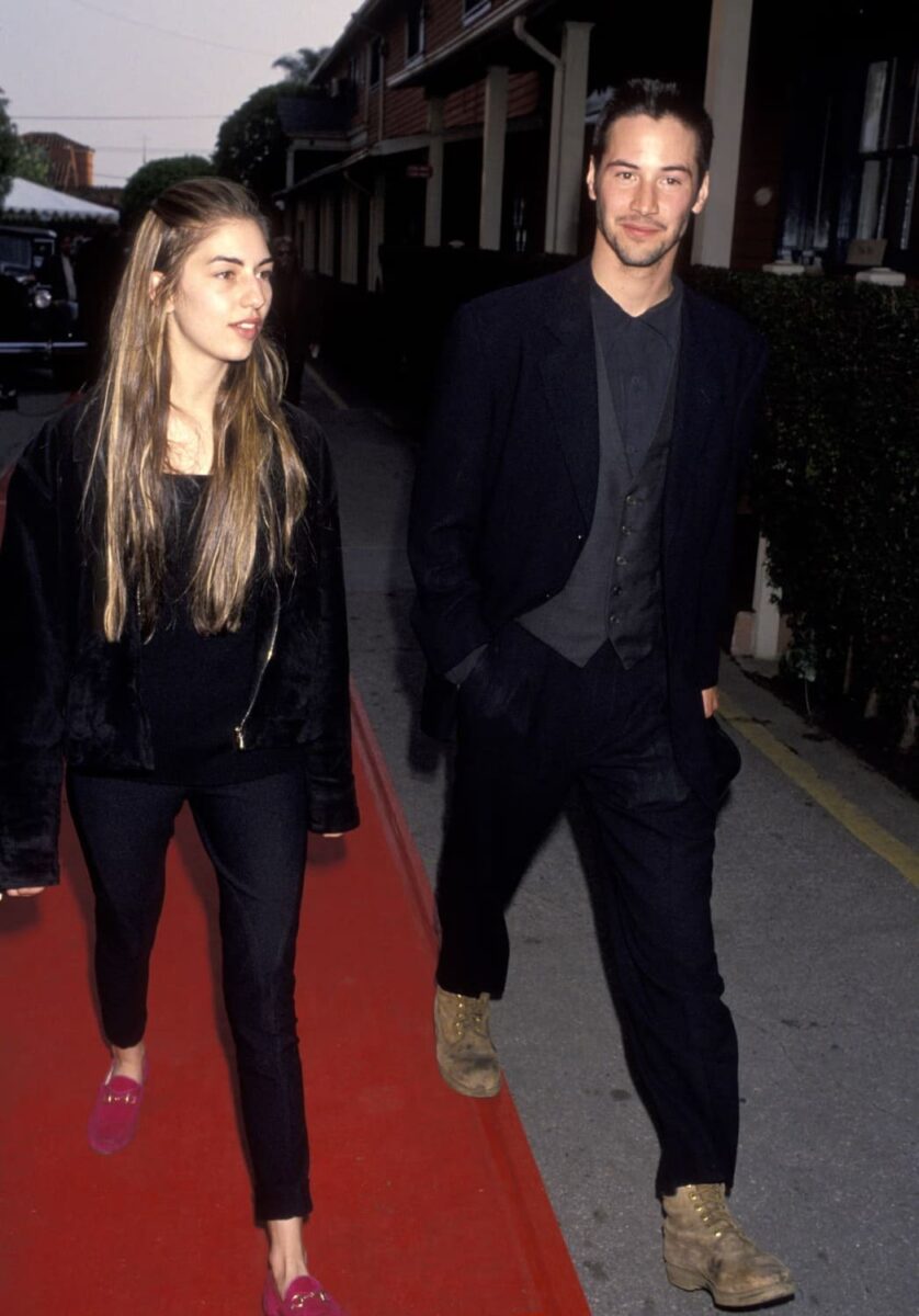 Киану Ривз и София Коппола на Independent Spirit Awards, 1992