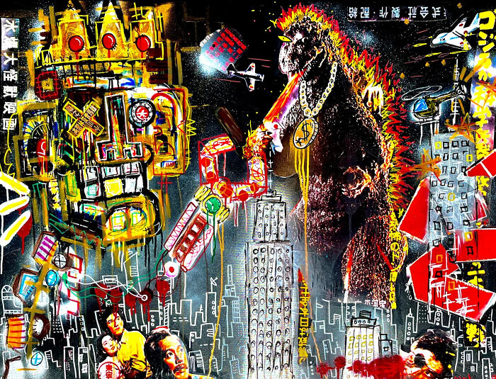 Картина Калеба Корбина Tokyo &mdash; Токио