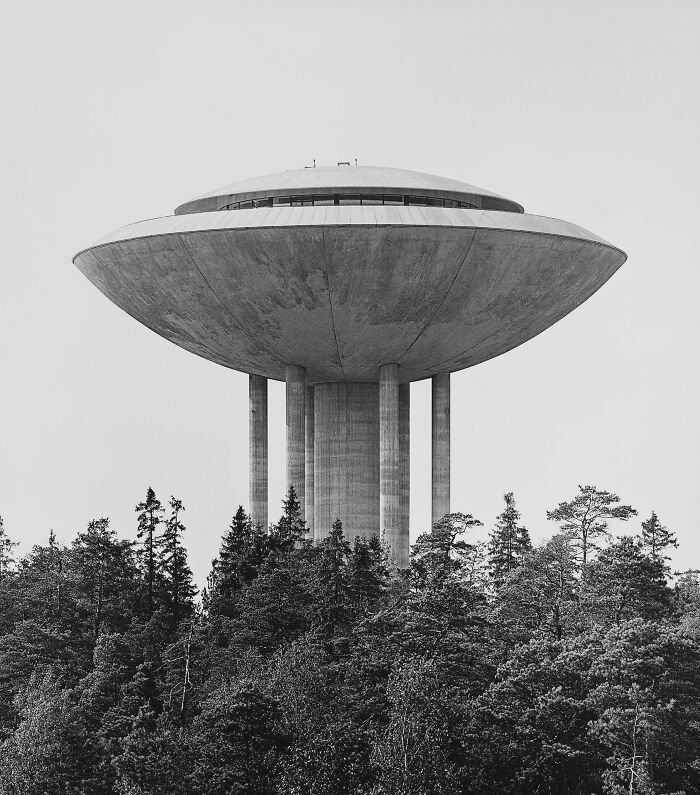 Водонапорная башня Хаукилахти, Эспоо, Финляндия, 1968 год