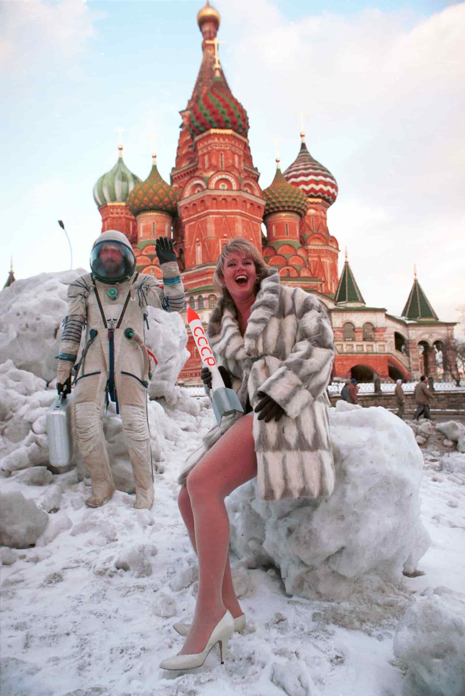 фотосессия на Красной площади для журнала &laquo;Андрей&raquo;