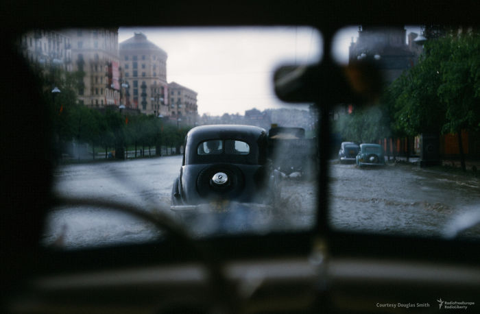 Затопленные улицы Киева после летних ливней, 1952&ndash;1954