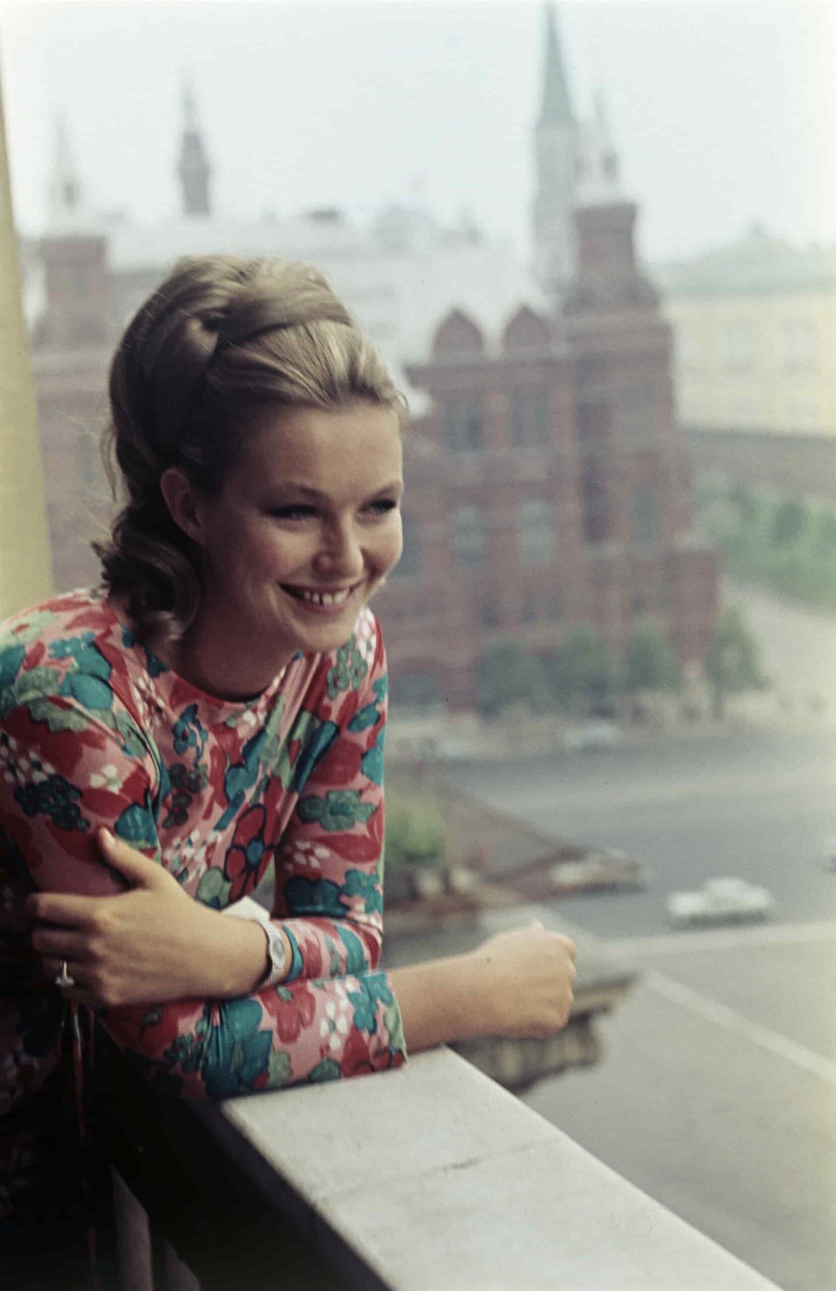 Марина Влади на съёмках советского фильма в конце 1960-х годов