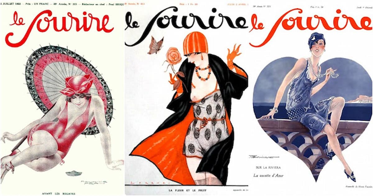 Bigpicture ru bigpicture ru vintage cover photos of le sourire magazine in the 1920s