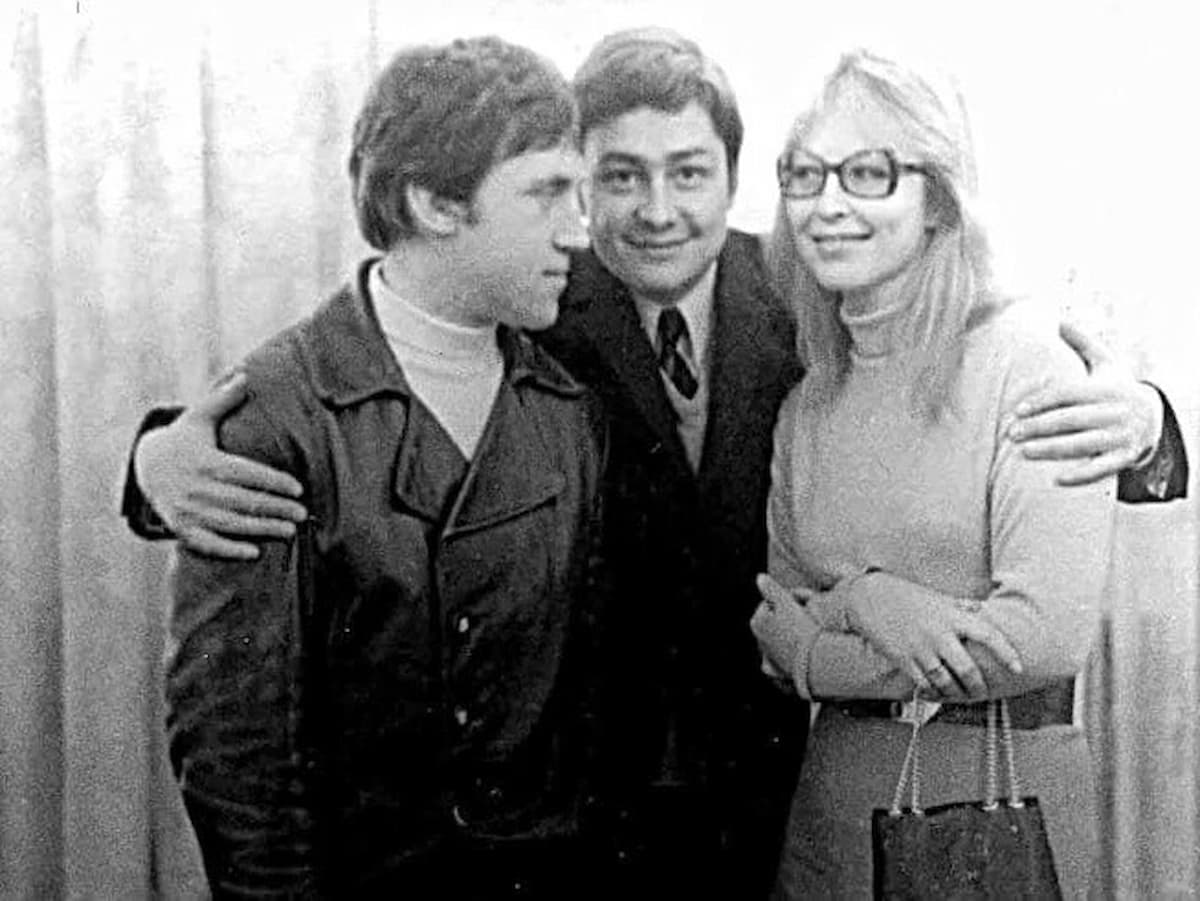 Владимир Высоцкий и Марина Влади в день свадьбы, 1 декабря 1970 года