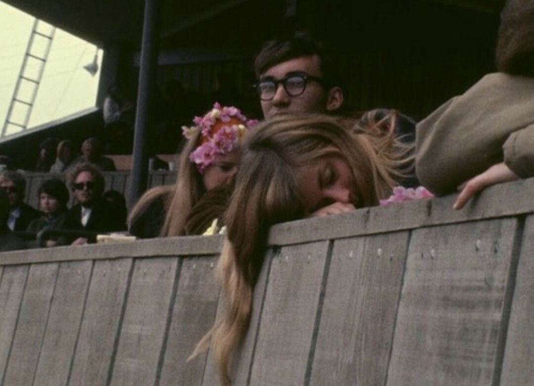 Отдыхающие на Монтерейском поп-фестивале, 1967 год