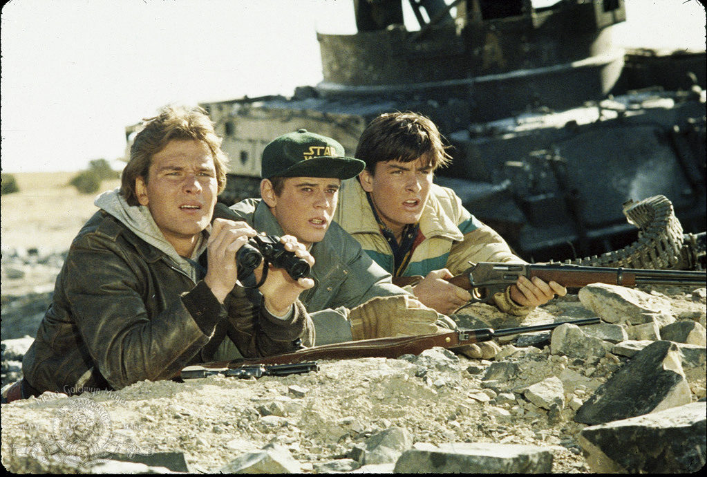 Кадр из фильма Красный рассвет 1984 года