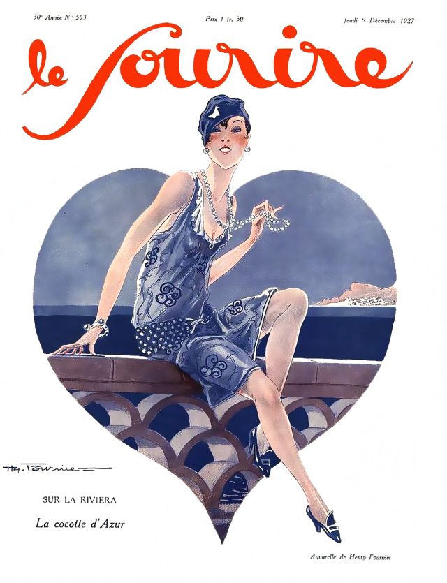 Обложка Le Sourire, 8 декабря 1927 года