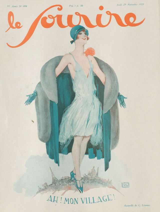 Обложка Le Sourire, 29 ноября 1928 года