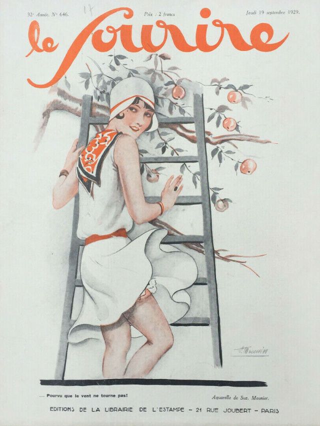 Обложка Le Sourire, 19 сентября 1929 года