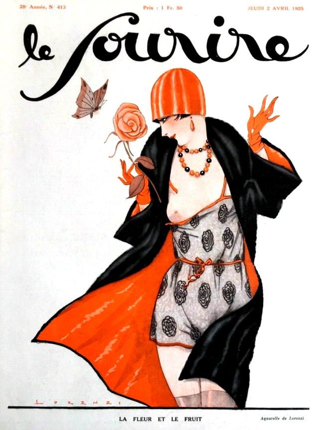 Обложка Le Sourire, 2 апреля 1925 года