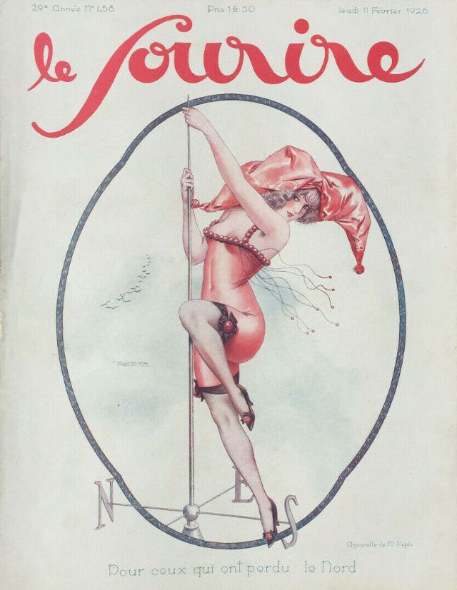 Обложка Le Sourire, 11 февраля 1926 года