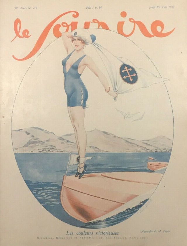 Обложка Le Sourire, 25 апреля 1927 года