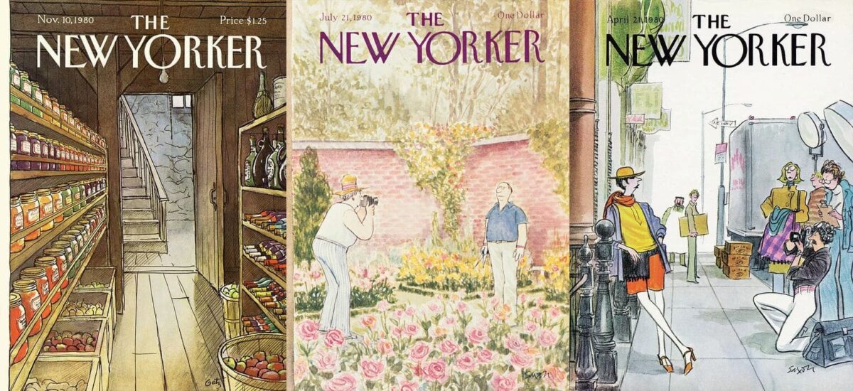 Обложки журнала The New Yorker, 1980-е годы