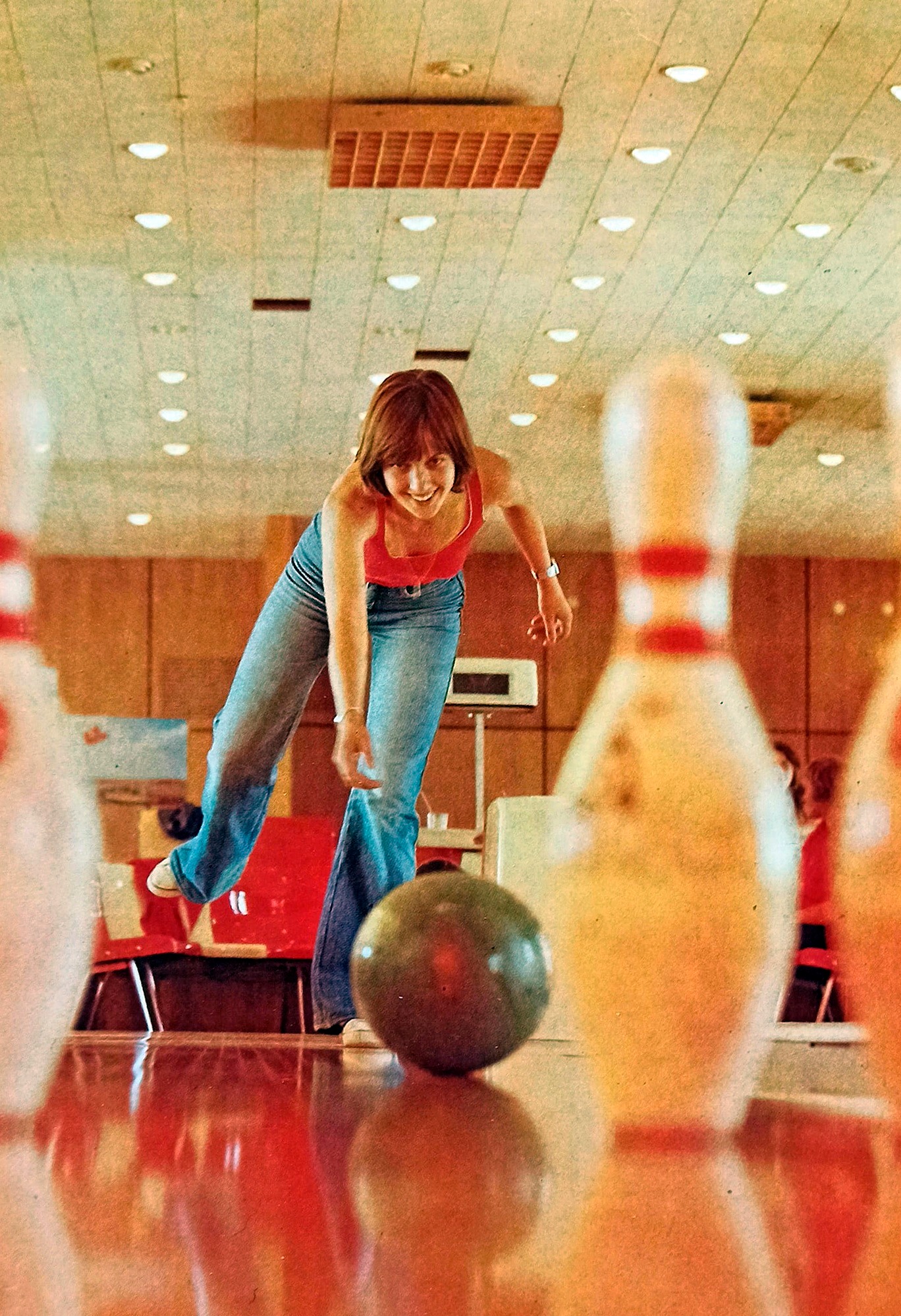 Кегельбан в отеле Русь, Киев, 1970-е годы