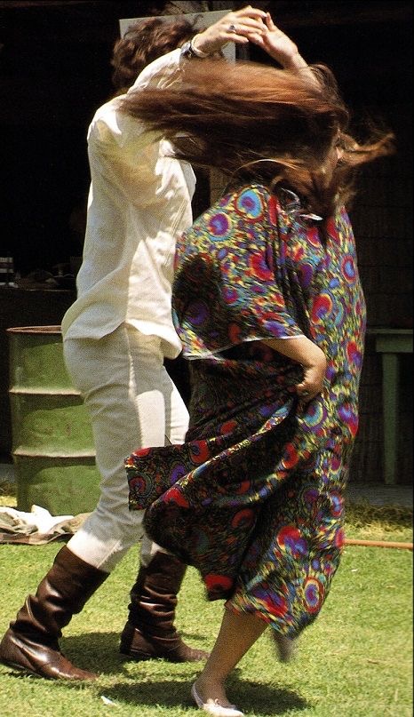 Зрительница на фестивале в Монтерее, 1967 год