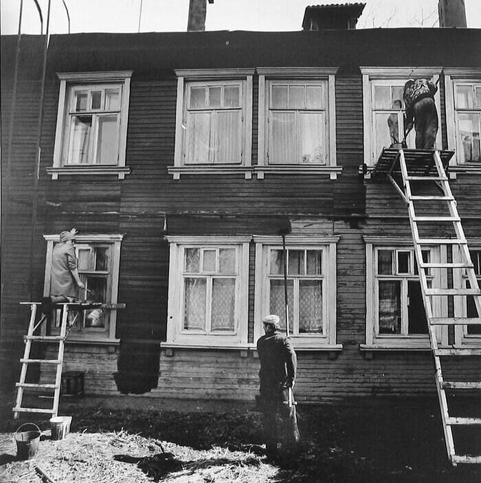 Улица Советская в Сыктывкаре, 1980-е, фото Зиновьева
