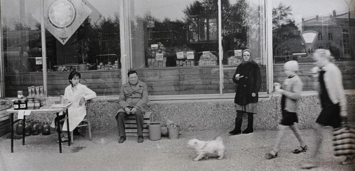 Магазин №40 в Сыктывкаре, 1980-е, фото Зиновьева