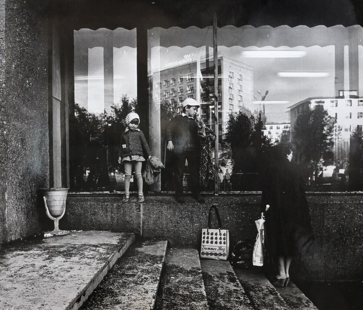Лестница Универсама в Сыктывкаре, 1980-е, Зиновьев