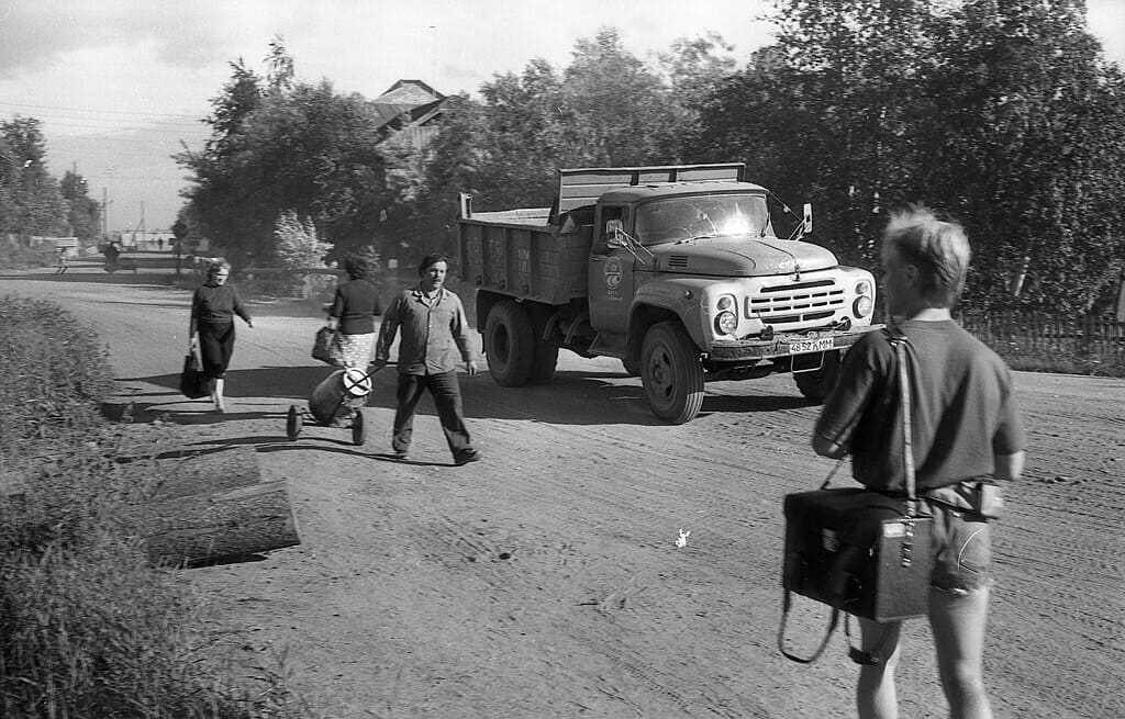 Жители Усть-Цильмы, Республика Коми, 1980-е, фото Зиновьева