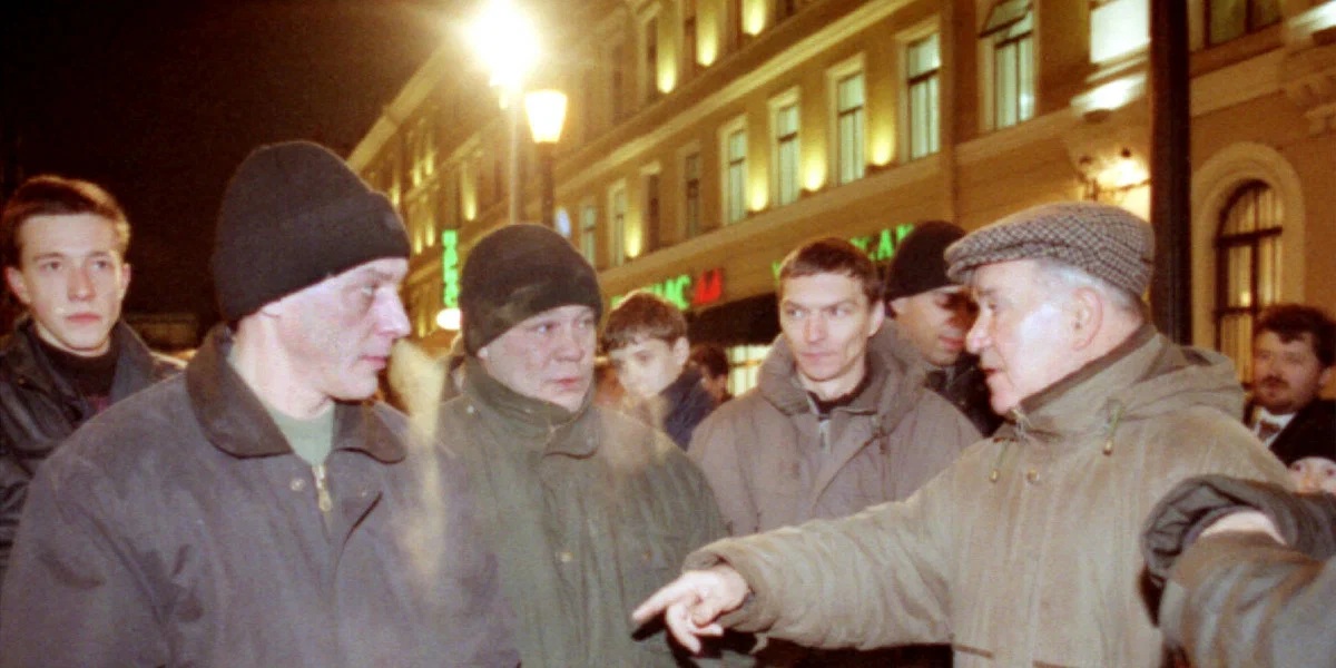 Съёмки &laquo;Улиц разбитых фонарей&raquo;, Санкт-Петербург, 1995 год