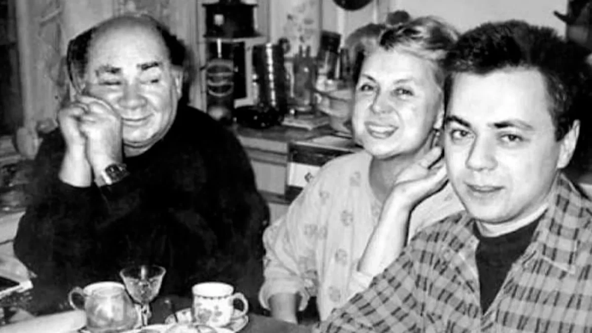 Евгений леонов с сыном андреем
